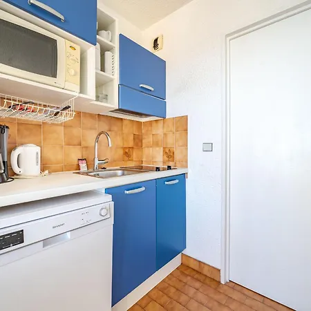 Studio Pour 4 Personnes Avec Wi-Fi, Vue Mer, Roquebrune-Cap-Martin - Fr-1-827-64 아파트
